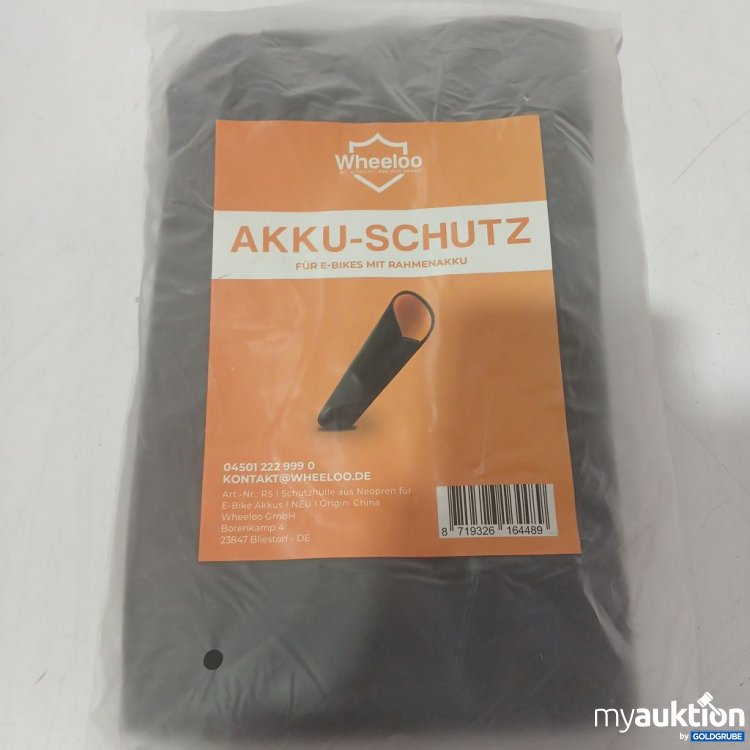 Artikel Nr. 993336 Artikel Nr. 993336: Wheelo Akku-Schutz für E-Bikes mit Rahmenakku
Ca 53x16cm