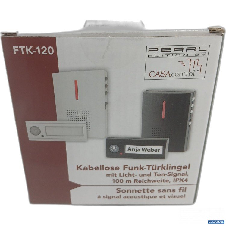 Artikel Nr. 994336 Artikel Nr. 994336: Kabellose Funk-Türklingel FTK-120
