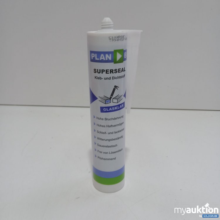 Artikel Nr. 428337 Artikel Nr. 428337: Plan B Superseal Kleb-und Dichtstoff Glasklar 290ml