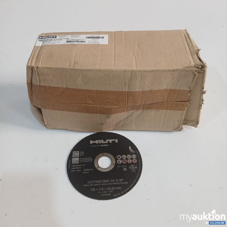 Artikel Nr. 442337: Hilti Cutting Disc AC-D SP 125x1.6x22.23 mm 100Stk