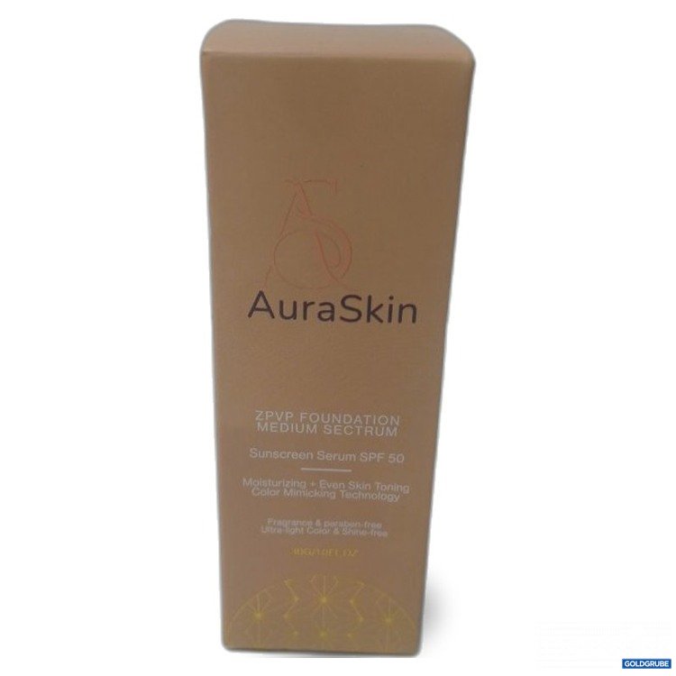 Artikel Nr. 466337: AuraSkin ZPVP Foundation Medium Spectrum Sunscreen Serum SPF 50 30 g