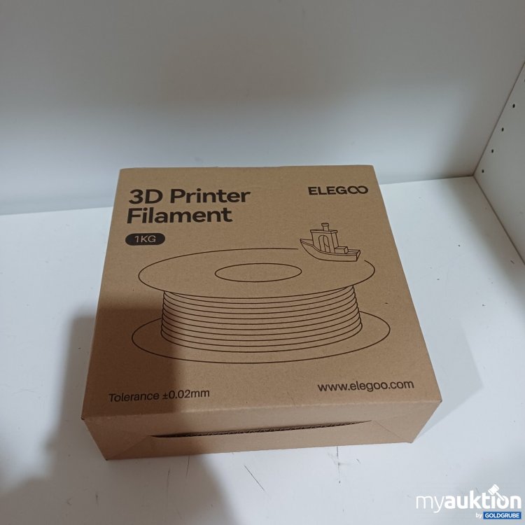Artikel Nr. 467337 Artikel Nr. 467337: Elegoo 3D Printer Filament Rapid PETG Black 1 kg 1,75 mm