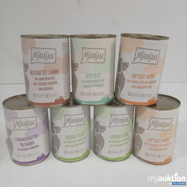 Artikel Nr. 477337 Artikel Nr. 477337: Mjamjam Hundefutter verschiedene Sorten 7x400g