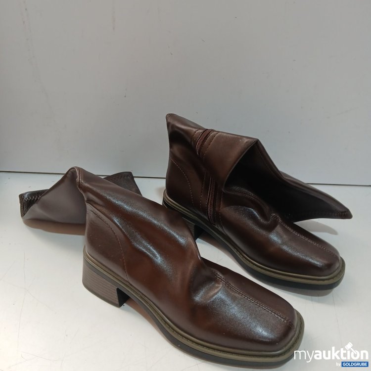 Artikel Nr. 522337: Stiefelen mit Reißverschluss braun  Größe 40