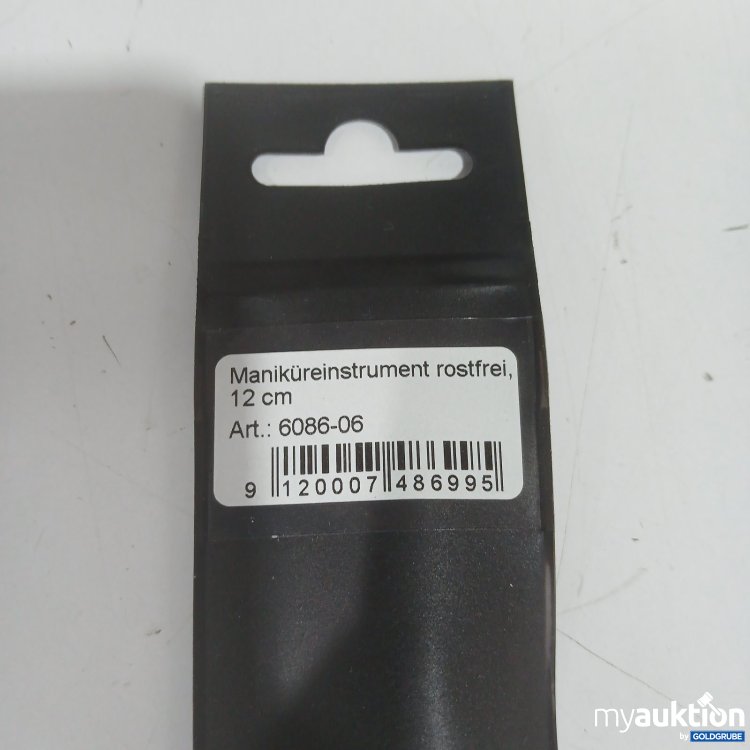 Artikel Nr. 526337: canal Maniküreinstrument rostfrei 12 cm 6086-06