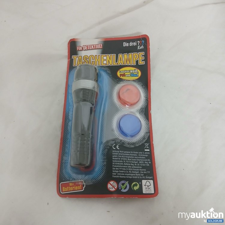 Artikel Nr. 813337 Artikel Nr. 813337: Die drei Kids Taschenlampe