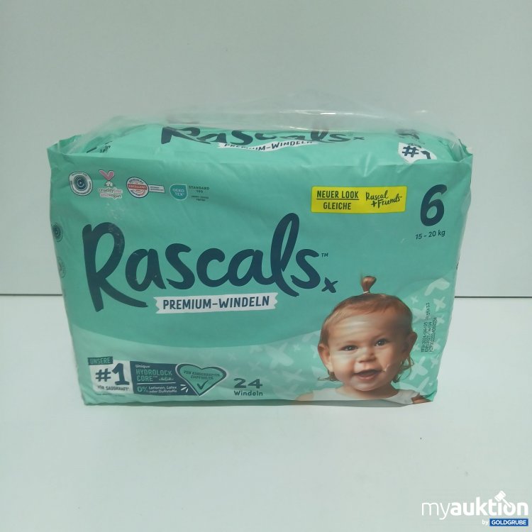 Artikel Nr. 847337: Rascals Premium Windeln 6(15-20kg) 24 Stück 