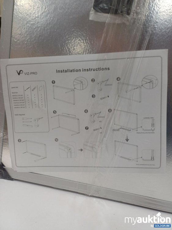 Artikel Nr. 877337 Artikel Nr. 877337: VIZ-Pro Aluminium Bilderrahmen