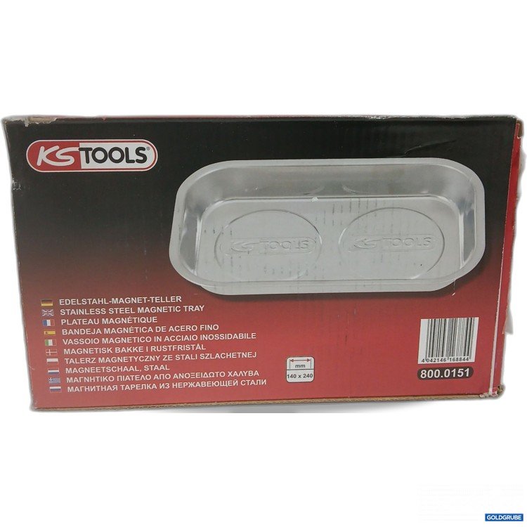 Artikel Nr. 897337: KS Tools Edelstahl-Magnet-Teller 800.0151 