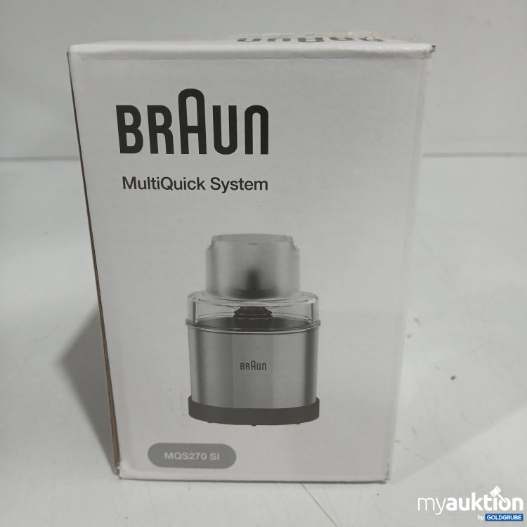 Artikel Nr. 916337 Artikel Nr. 916337: Braun MultiQuick System MQS270 Si