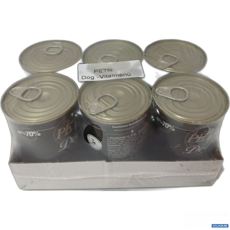 Artikel Nr. 973337 Artikel Nr. 973337: PETfit Dog - Vitalmenü 6x410 g