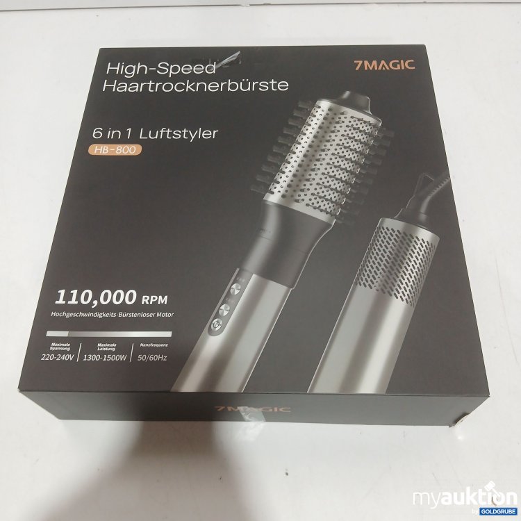Artikel Nr. 980337 Artikel Nr. 980337: 7 Magig High-Speed Haartrocknerbürste 6 in 1 Luftstyler
