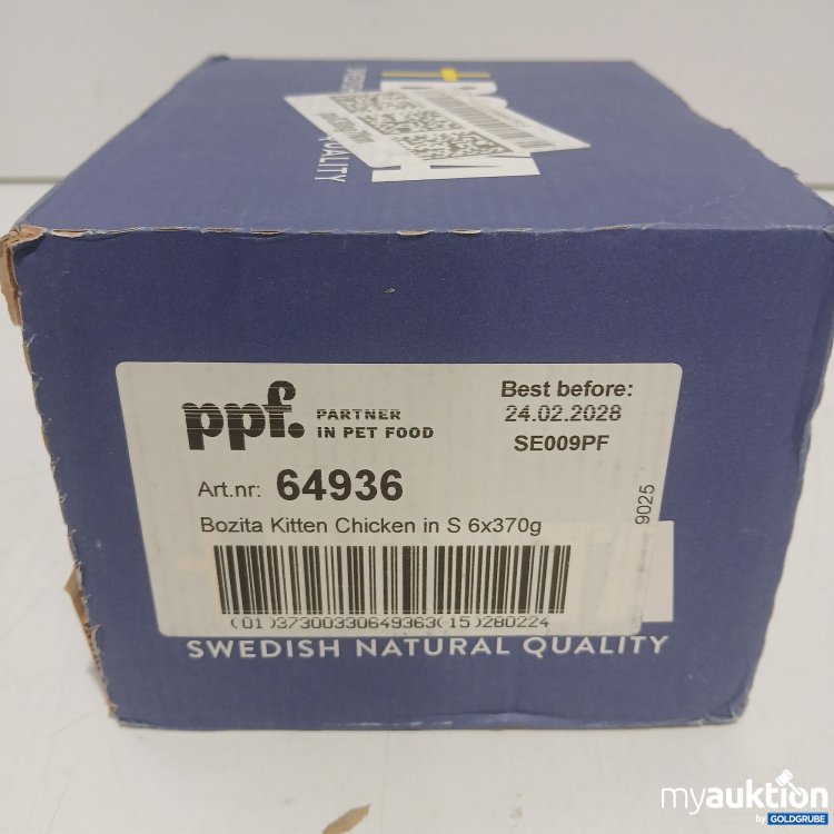Artikel Nr. 981337 Artikel Nr. 981337: Bozita Kitten Chicken 6x370g