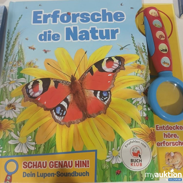 Artikel Nr. 984337: Erforsche die Natur Lupen-Soundbuch