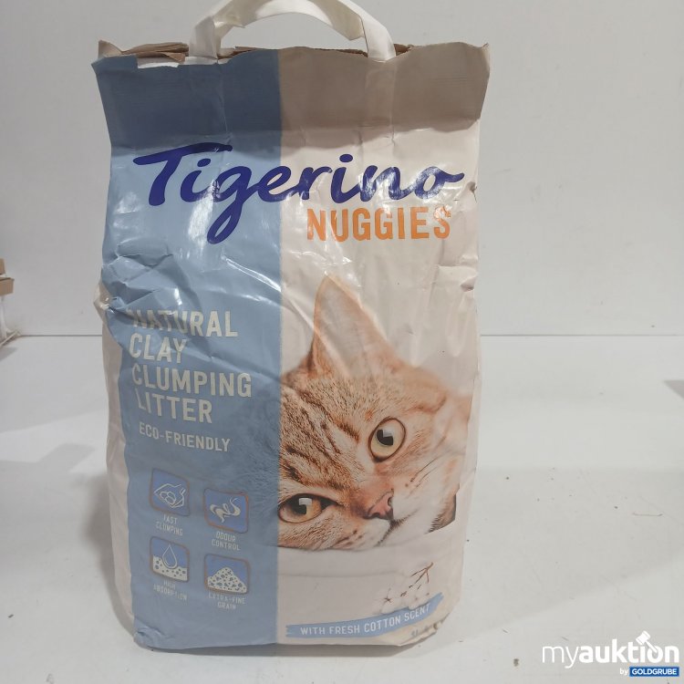 Artikel Nr. 986337: Tigerino Nuggies Natural Clay clumping litter 14L