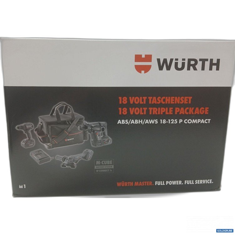 Artikel Nr. 445338 Artikel Nr. 445338: Würth 18 Volt Taschenset