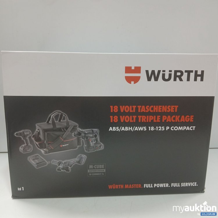 Artikel Nr. 445338 Artikel Nr. 445338: Würth 18 Volt Taschenset