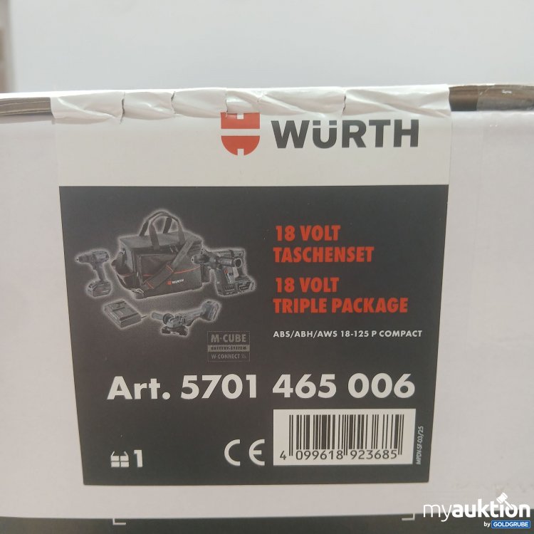 Artikel Nr. 445338 Artikel Nr. 445338: Würth 18 Volt Taschenset