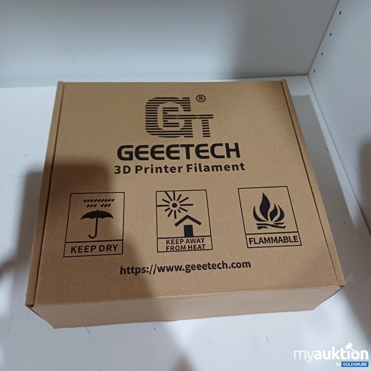 Artikel Nr. 467338 Artikel Nr. 467338: GEEETECH 3D Printer Filament TPU 1,75 mm 1 kg Black