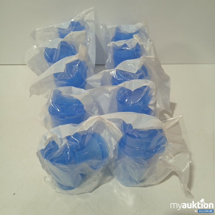 Artikel Nr. 523338 Artikel Nr. 523338: Trinkbecher 10er Set Blau mit 2 Deckel