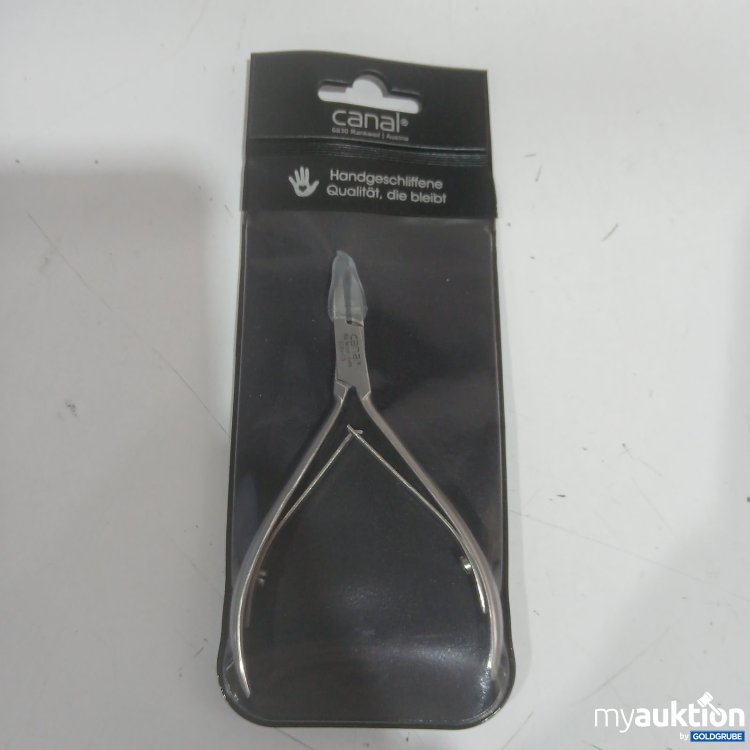 Artikel Nr. 526338: canal Eckenzange mit extra flacher Spitze rostfrei 10 cm 3064-03