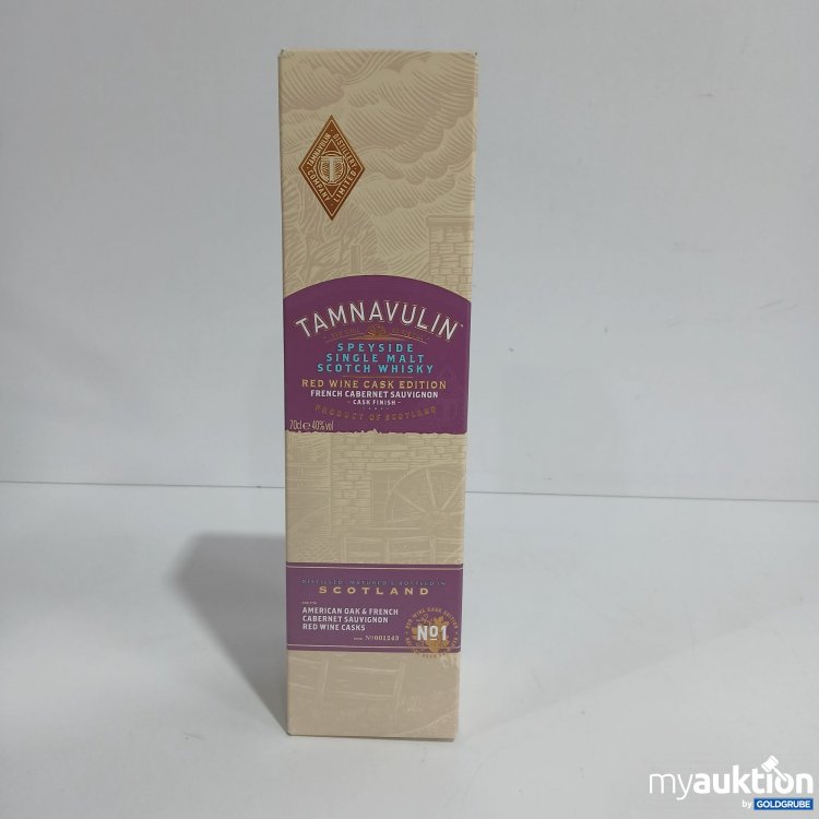 Artikel Nr. 816338 Artikel Nr. 816338: Tamnavulin Speyside Single Malt Scotch Whisky Red Wine Cask Edition 700ml