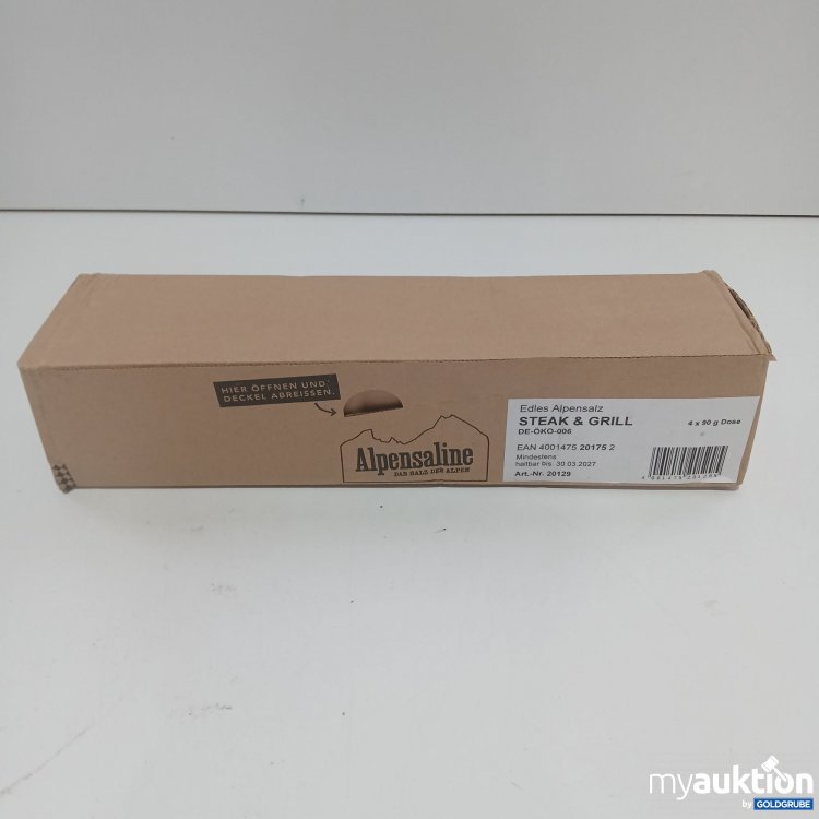 Artikel Nr. 840338 Artikel Nr. 840338: Alpensaline Steak & Grill 4x90g Dose