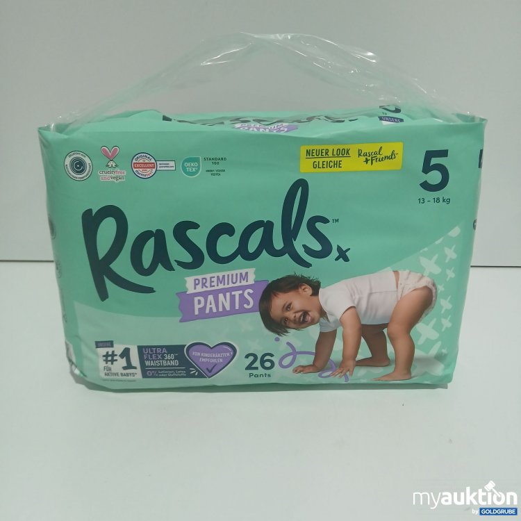 Artikel Nr. 847338: Rascals Premium Pants 5(13-18kg) 26 Stück 