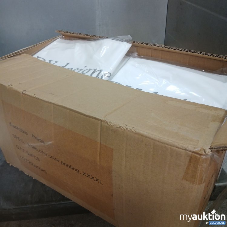 Artikel Nr. 857338 Artikel Nr. 857338: Mayr & Mayr Washable Pants White ca.45 Stück 25090083 Body Design 3XL