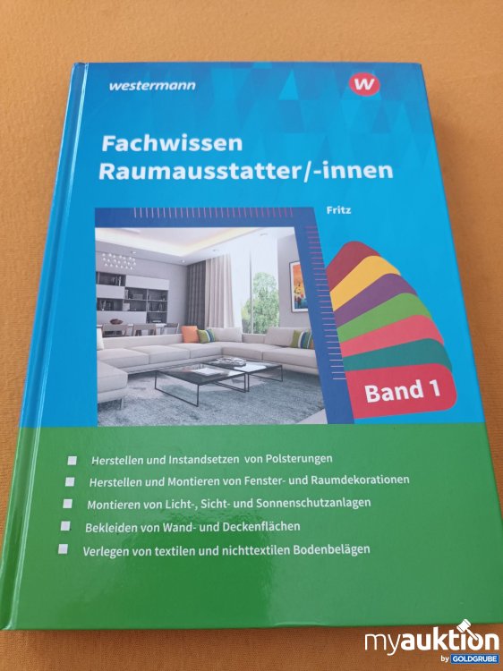 Artikel Nr. 901338: Band 1, Fachwissen Raumausstatter