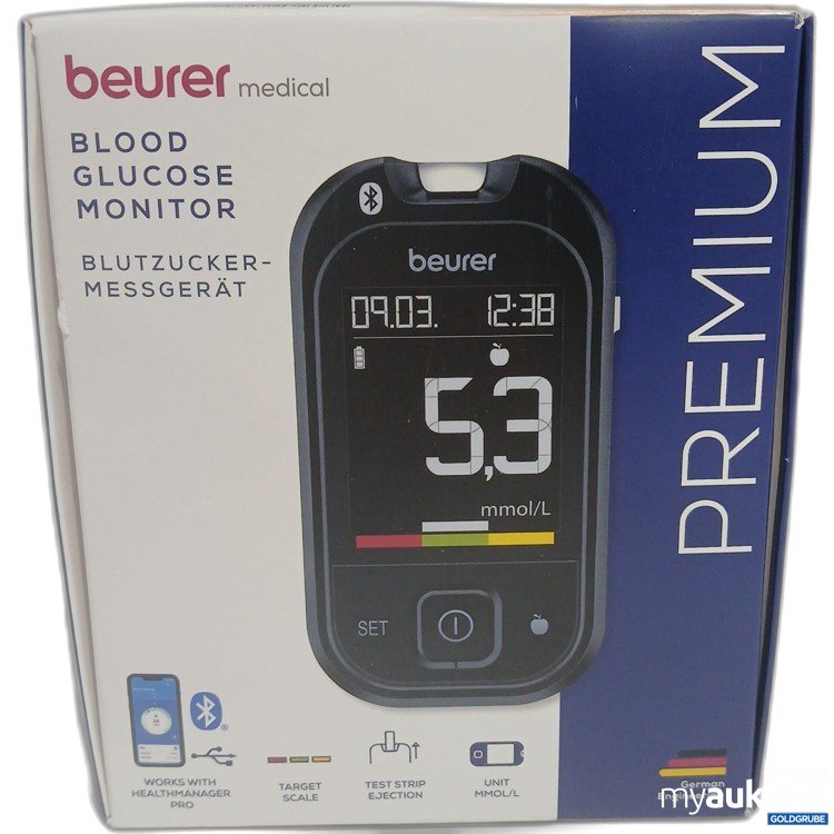 Artikel Nr. 916338 Artikel Nr. 916338: Beurer medical Blood Glucose Monitor GL49