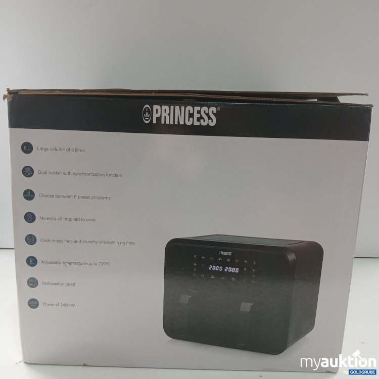 Artikel Nr. 921338: Princess Double Basket Airfryer 8l 