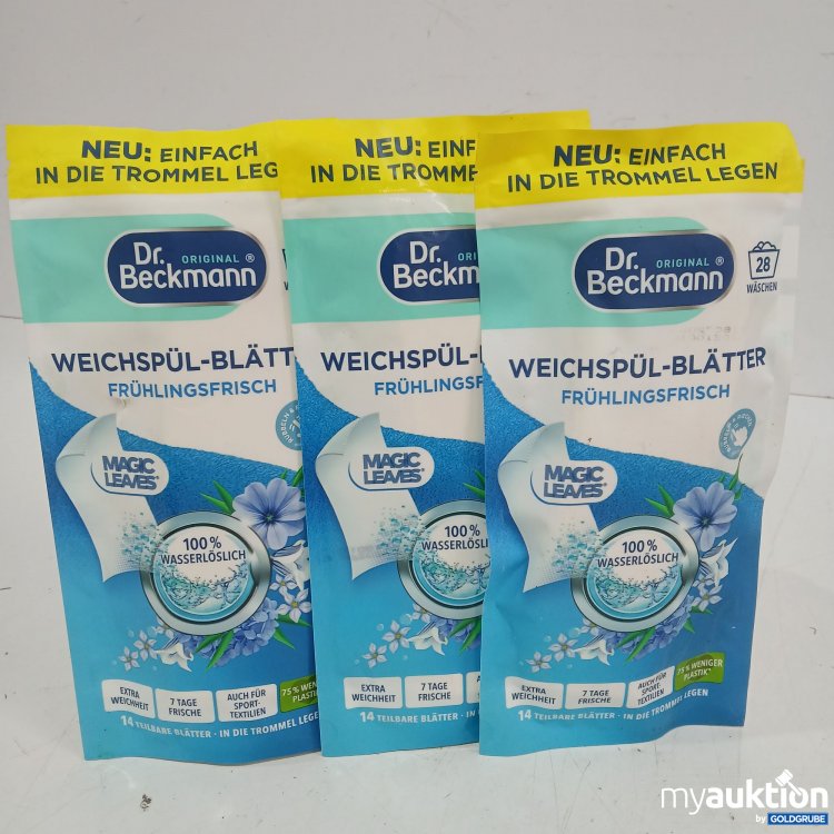 Artikel Nr. 963338: Dr. Beckmann Weichspül-Blätter 14 Blätter