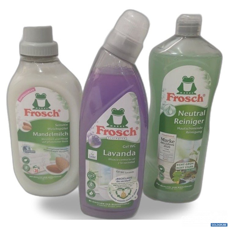 Artikel Nr. 464339: Frosch diverse Putzmittel 
1x1000ml
1x900ml
1x750ml