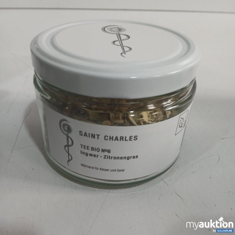 Artikel Nr. 465339: Saint Charles Tee Bio No8 Ingwer - Zitronengras 100g