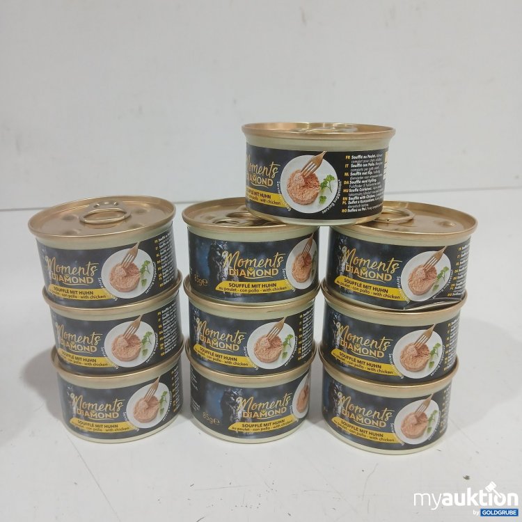 Artikel Nr. 477339 Artikel Nr. 477339: Moments Diamond Soufflé mit Huhn 10x85 g