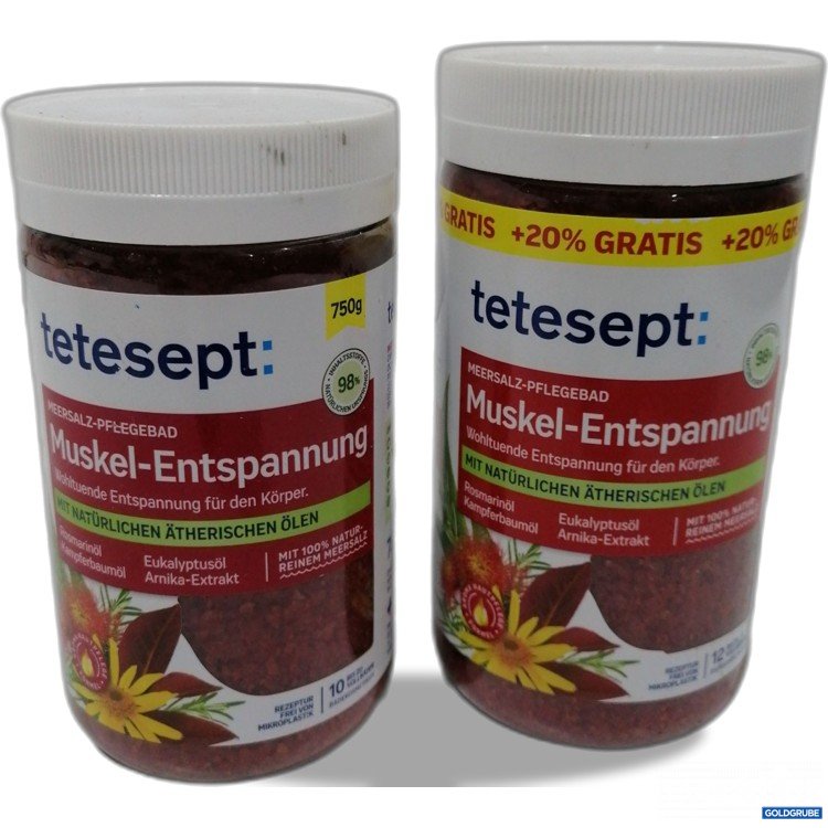Artikel Nr. 886339: Tetesept Muskel Entspannung Meersalz - Pflegesalz 2x750g