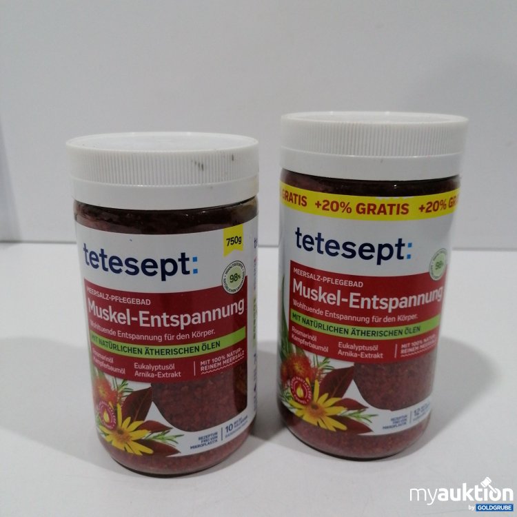 Artikel Nr. 886339: Tetesept Muskel Entspannung Meersalz - Pflegesalz 2x750g