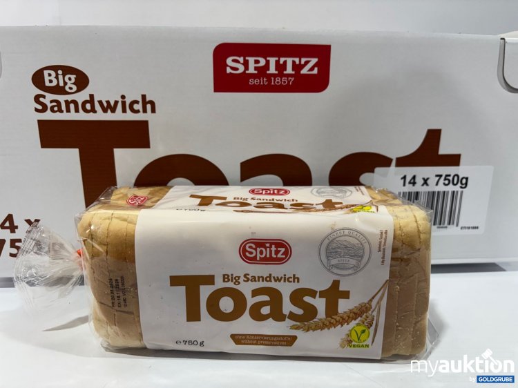 Artikel Nr. 904339: Spitz Big Sandwicht Toast 14x750g