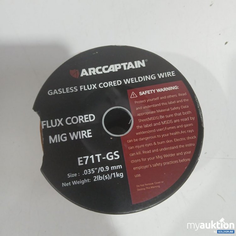 Artikel Nr. 912339: Arccaptain Flux Cored MIG Wire E711T-GS
