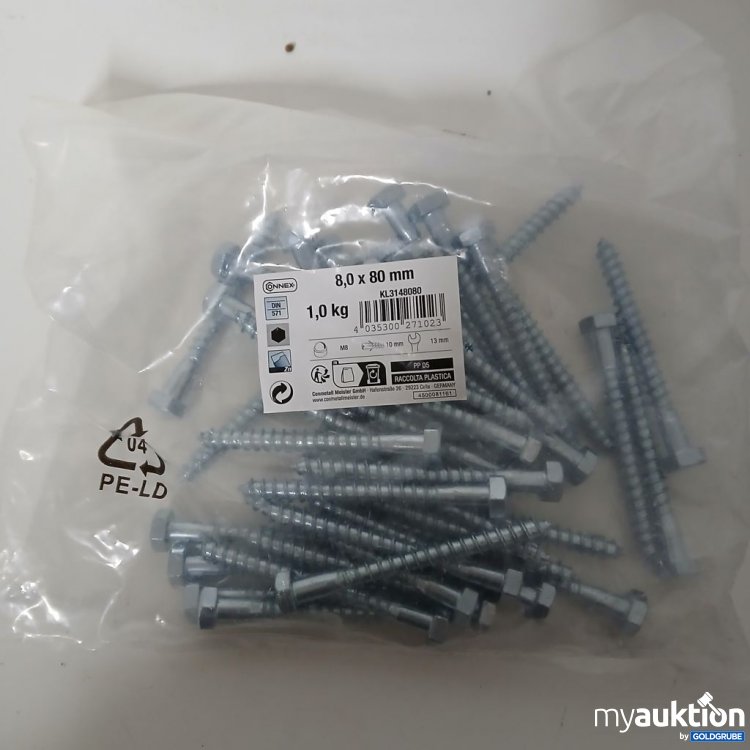Artikel Nr. 913339: Connex Schrauben 8,0 x 80 mm