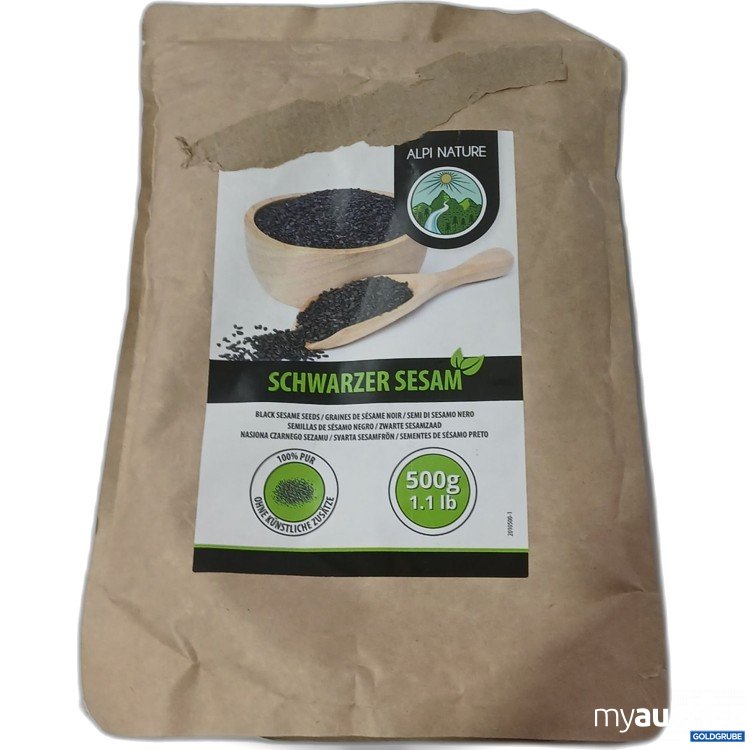 Artikel Nr. 967339: Alpi Nature Schwarzer Sesam 500g