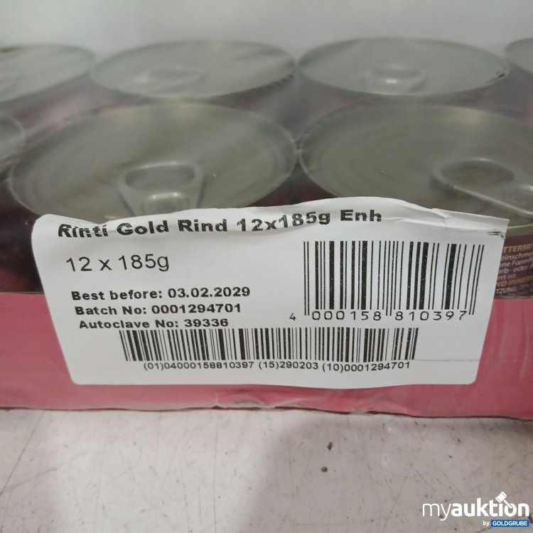Artikel Nr. 978339: Rinti Gold Rind 12x185 g