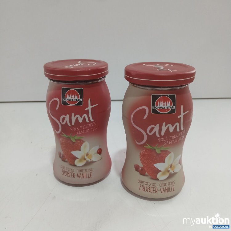 Artikel Nr. 983339: Schwartau Samt Marmelade Erdbeer Vanille  2x270g
