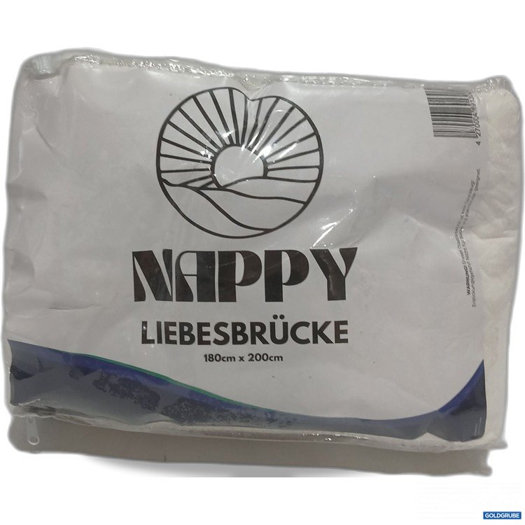 Artikel Nr. 988339 Artikel Nr. 988339: Nappy Liebesbrücke 180x200cm Weiß