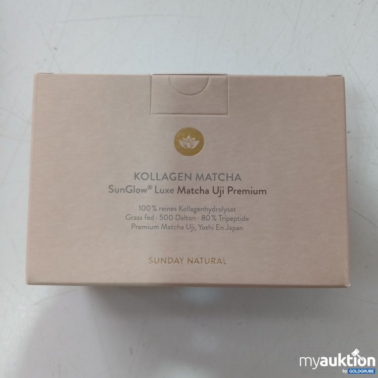 Artikel Nr. 989339: Sunday Natural Kollagen Matcha SunGlow Luxe Matcha Uji Premium 4g 25Stk