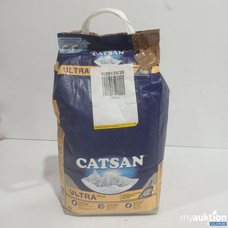 Artikel Nr. 990339 Artikel Nr. 990339: Catsan Ultra Plus Katzenstreu 15L