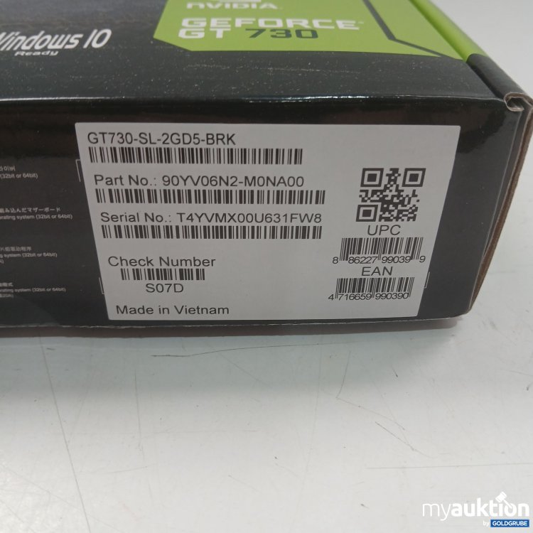 Artikel Nr. 445340 Artikel Nr. 445340: Asus OdB Cooling Geforce GT 730
