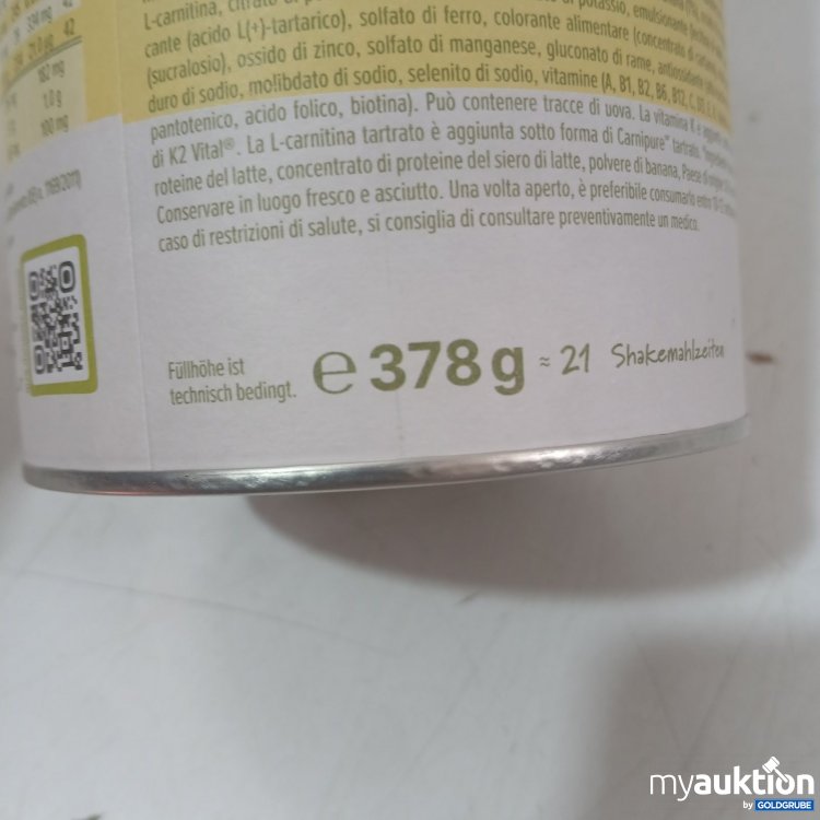 Artikel Nr. 469340: SHEKO Balance Shake Banana 378 g