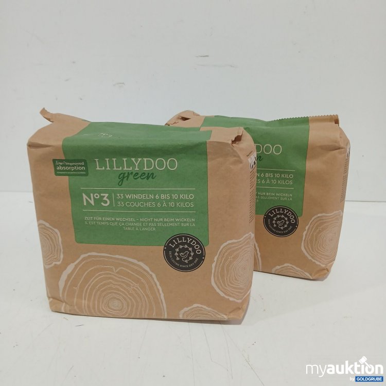 Artikel Nr. 470340: LILLYDOO 2 x L ILLYDOO green No 3 Windeln 6 bis 10 Kilo 2x33stk